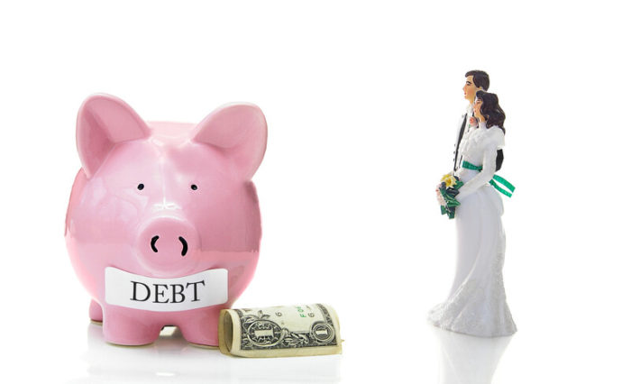 avoid wedding debt