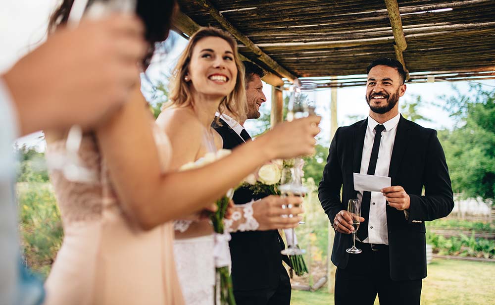 weird wedding toast